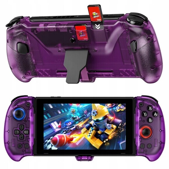 NexiGo Gripcon ovladač pro Nintendo Switch Oled Fialový