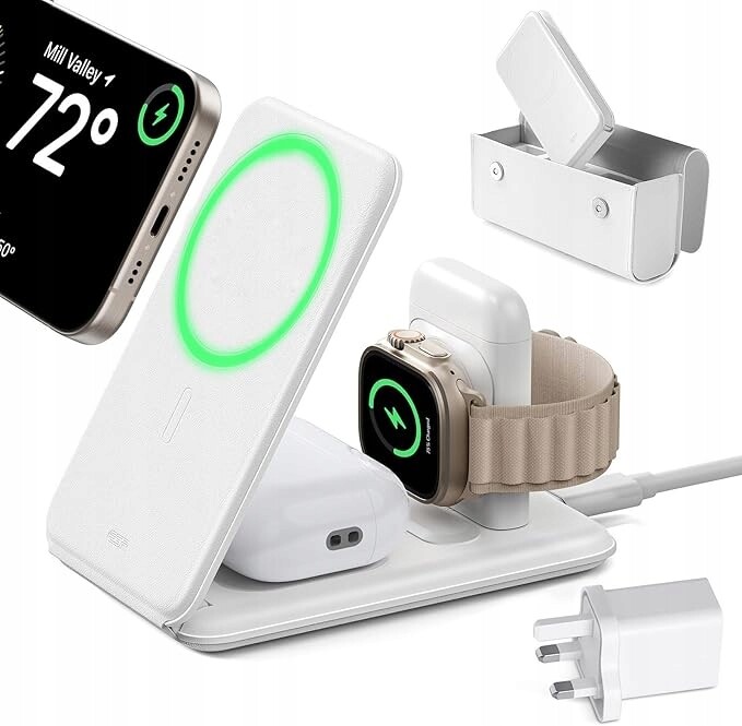 Esr MagSafe 3v1 Bezdrátová nabíječka pro iPhone Apple Watch
