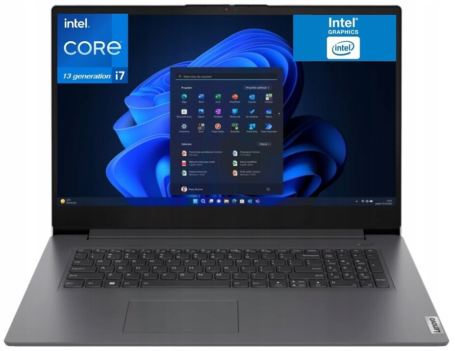 Notebook Lenovo V17 G4 Iru 17,3'' Fhd i7-13620H 24GB SSD2048GB W11Pro