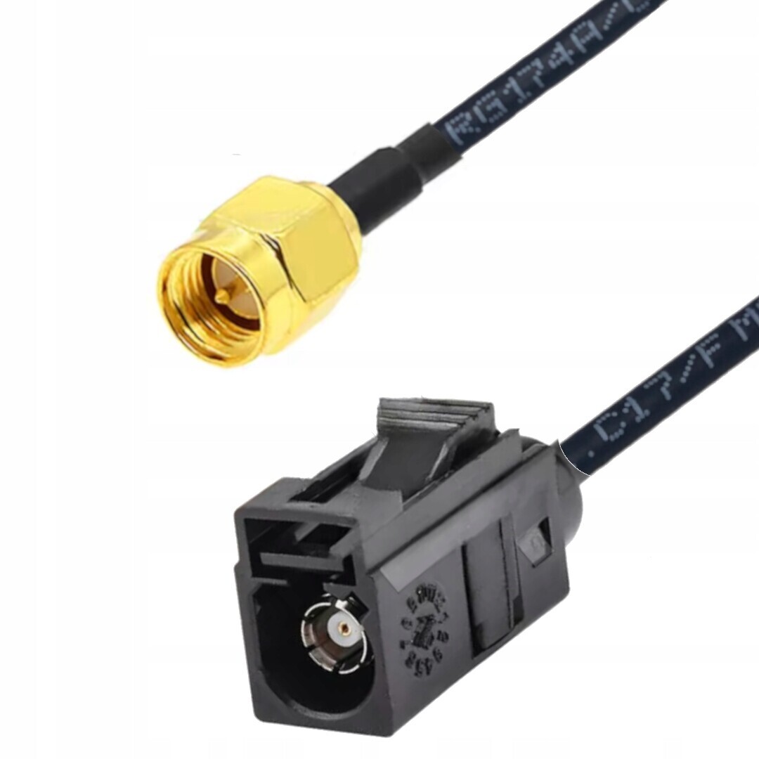 Pigtail Fakra A zásuvka Sma zástrčka RG174 4 m