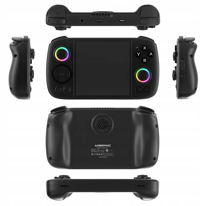 Přenosná konzole Anbernic Rg Cube Černá 3,95