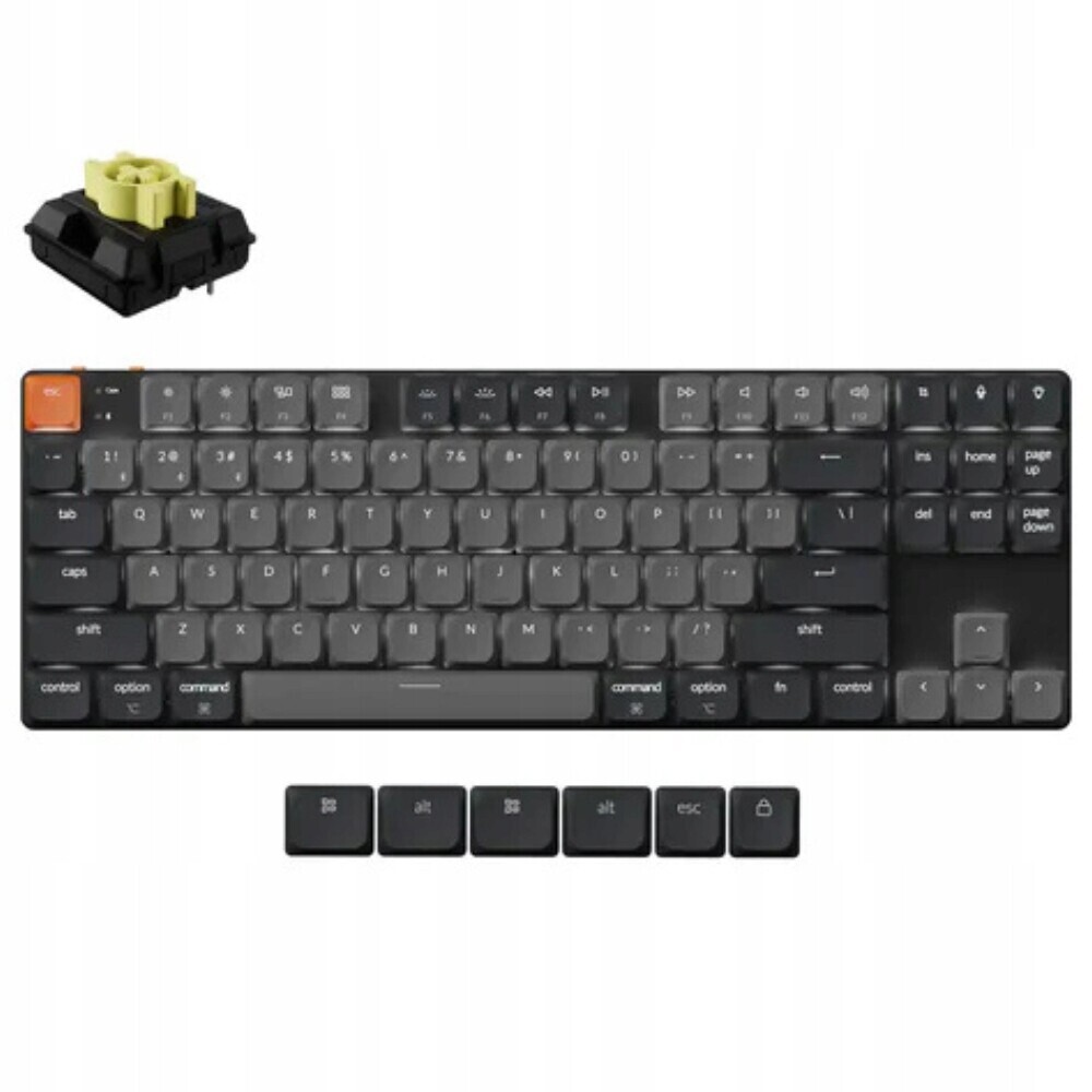 Keychron K1 Qmk Bezdrátová mechanická klávesnice verze 6 K1X-A4