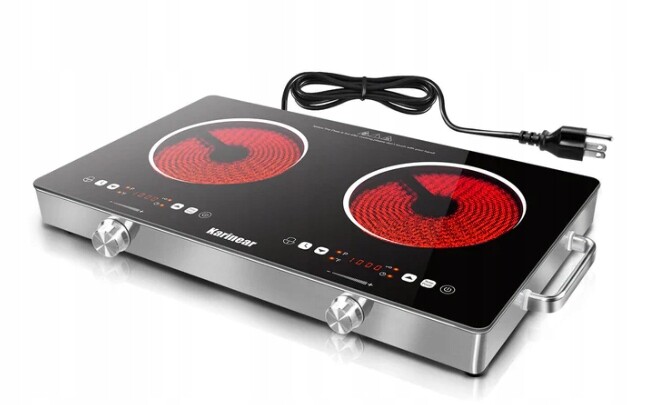 Karinear KNC-PF6021SGB přenosná elektrická topná deska