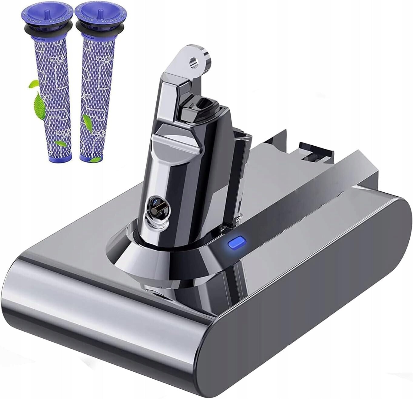 Akumulátor 21,6 V 6000 mAh Pro Dyson V6 DC58 DC59 Náhrada Filtry