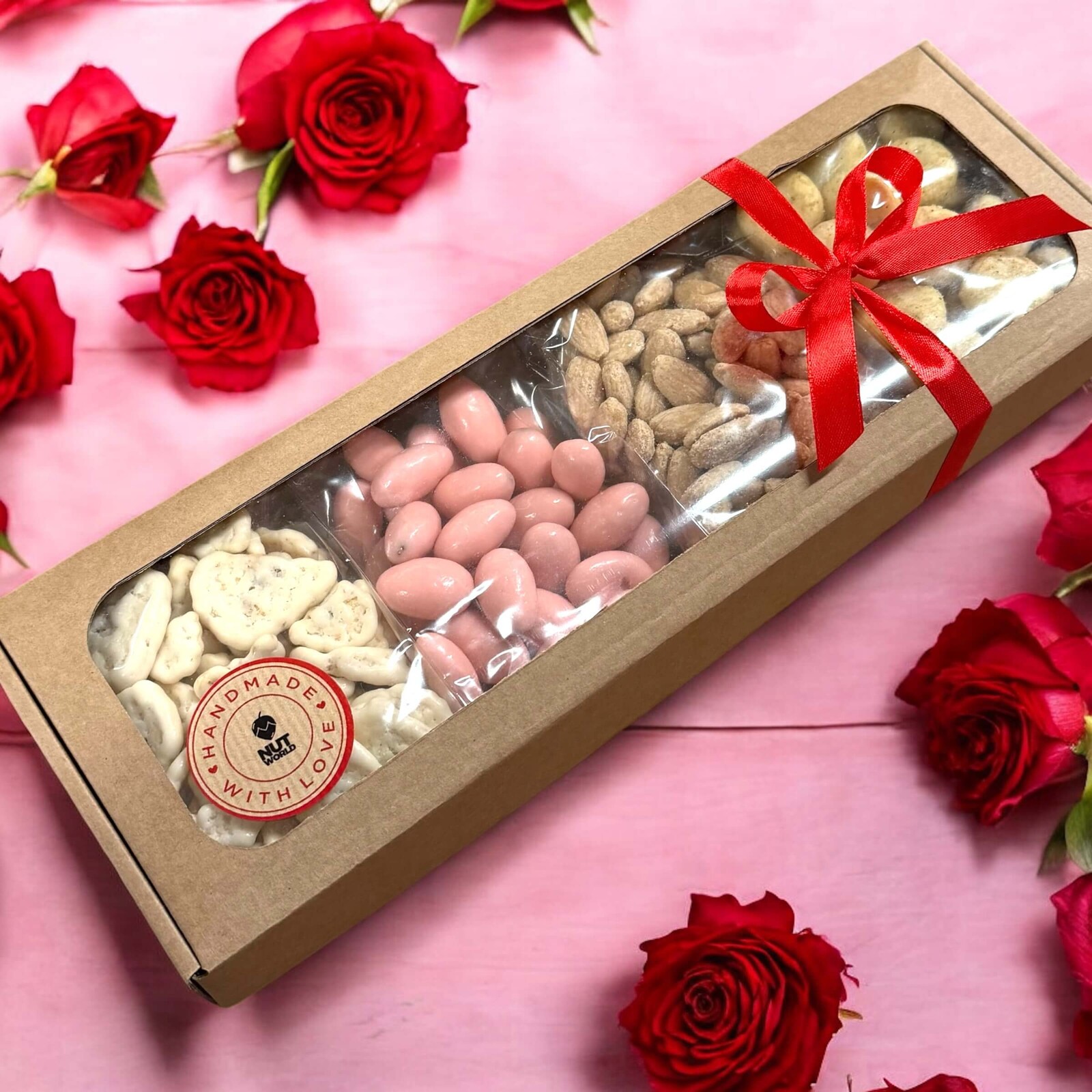 Nutworld.cz Dárková krabička - 4druhy ZAMILOVANÁ