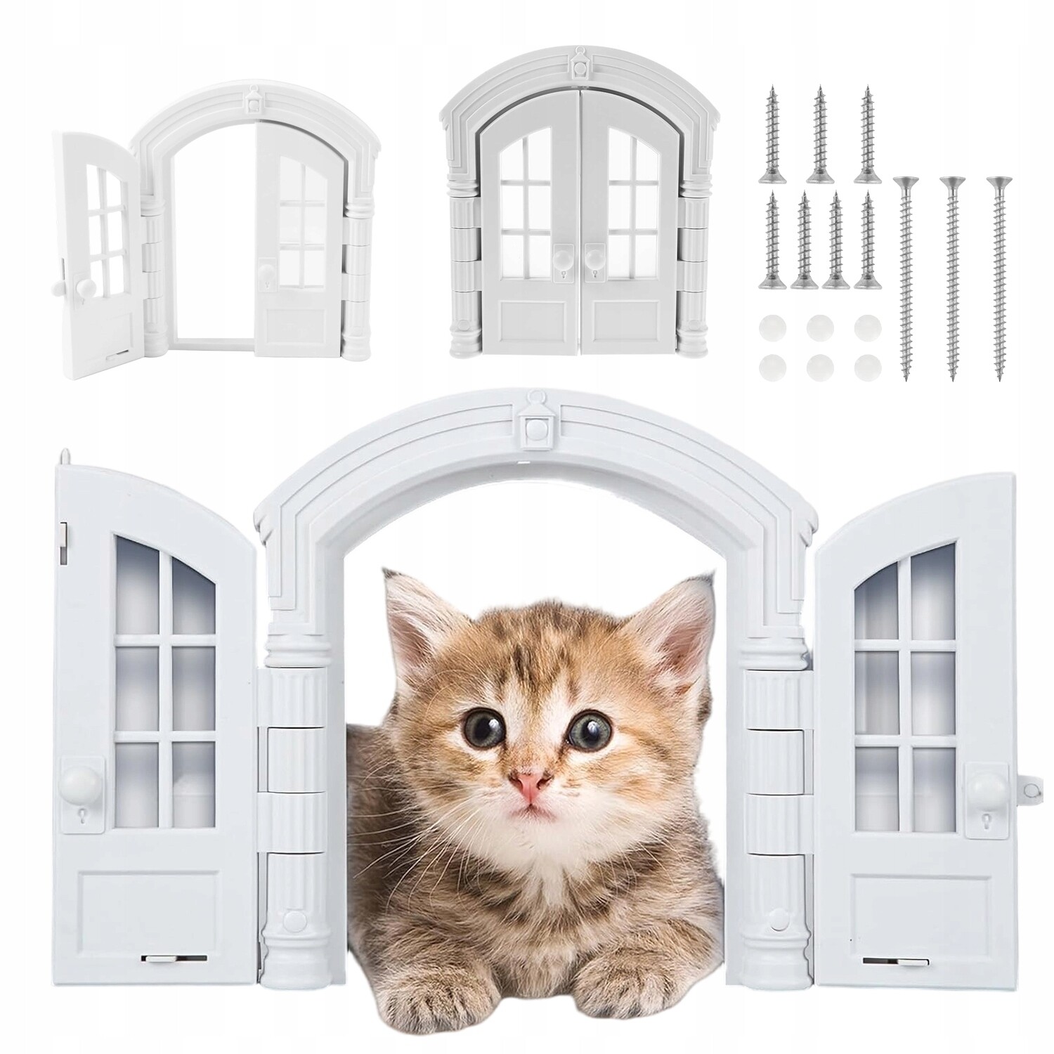 Francouzské Interiérové Dveře Pro Kočky A Malé Psy, Volný Přístup