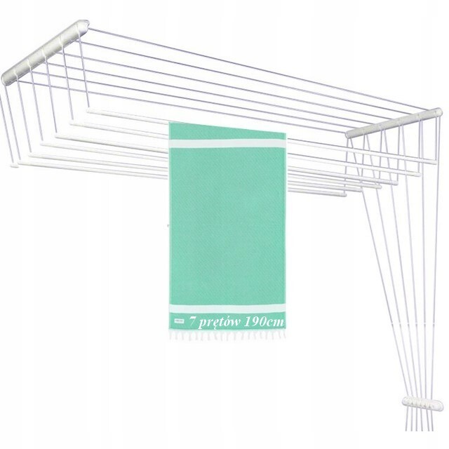 Sušák Mars Koupelnová 7 tyčí, délka 190 cm