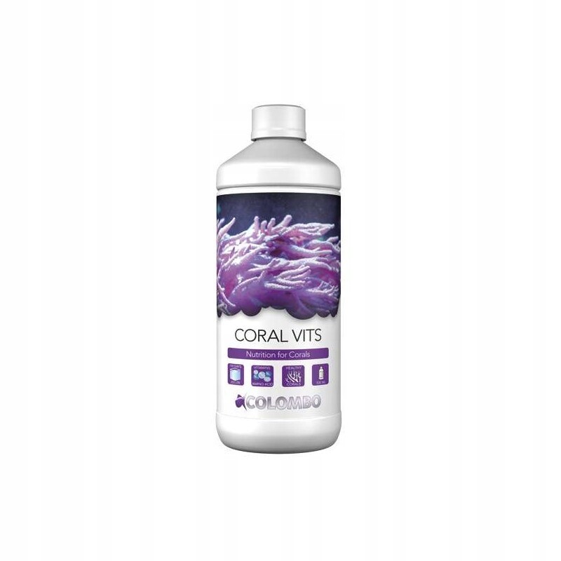 Vitamíny A Aminokyseliny Pro Korály Do Mořského Akvária Tekutina 500 ML