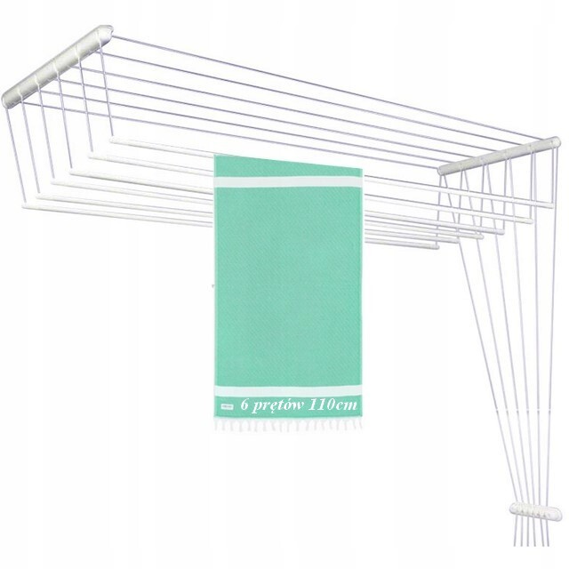 Sušák Stropní Mars Do Koupelny 6-Tyčový délka 110cm