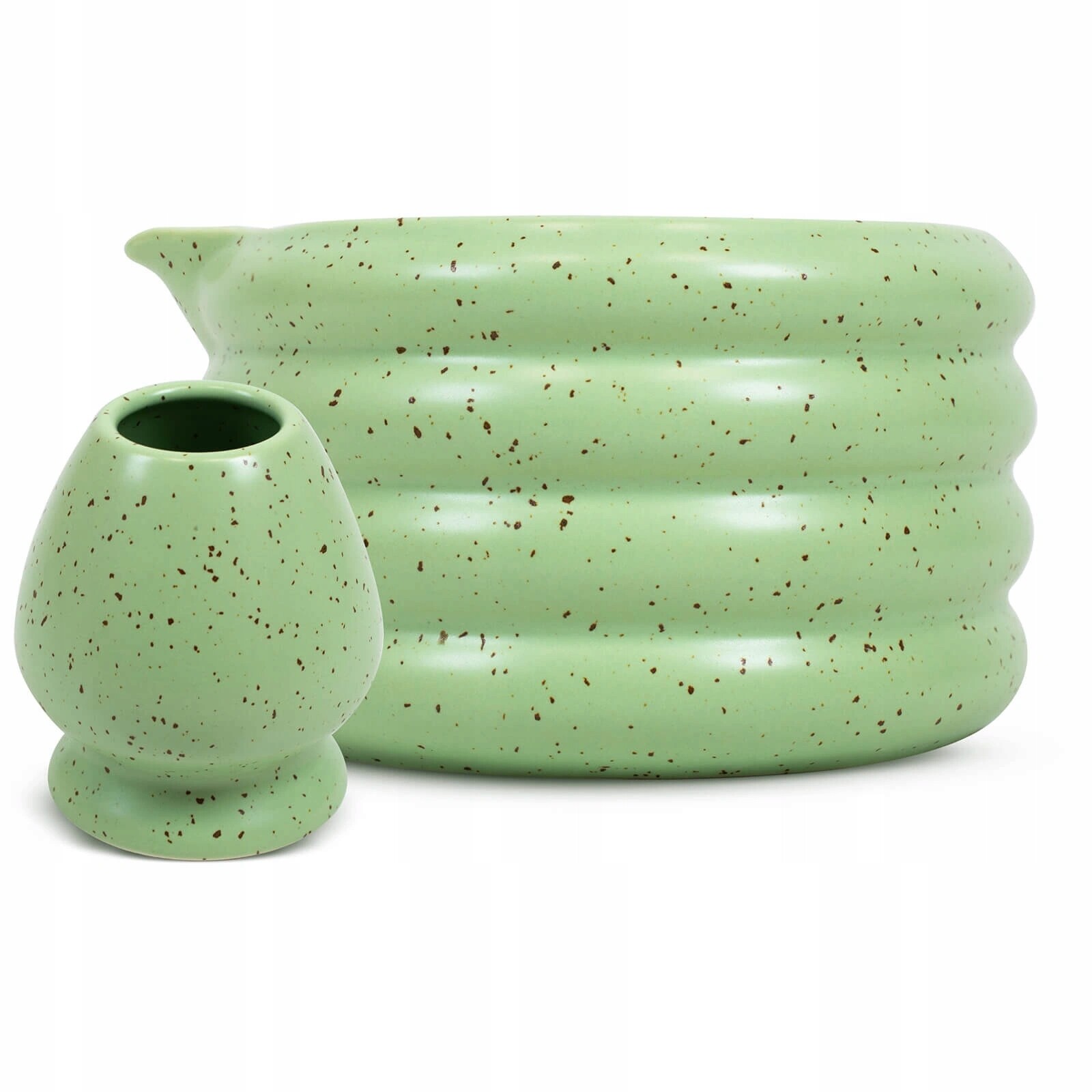 Sada příslušenství Midori pro přípravu čaje Matchy Matchawan Kusenaoshi