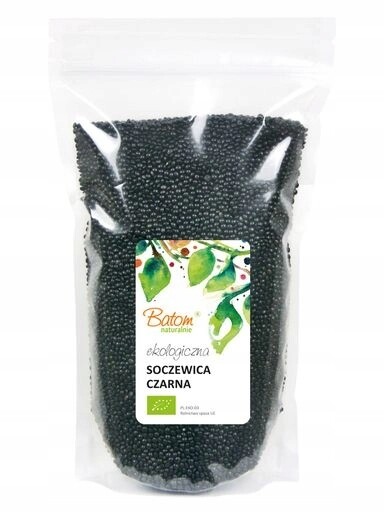 2x Batom Čočka černá Beluga Ekologická Bio 1 kg Batom