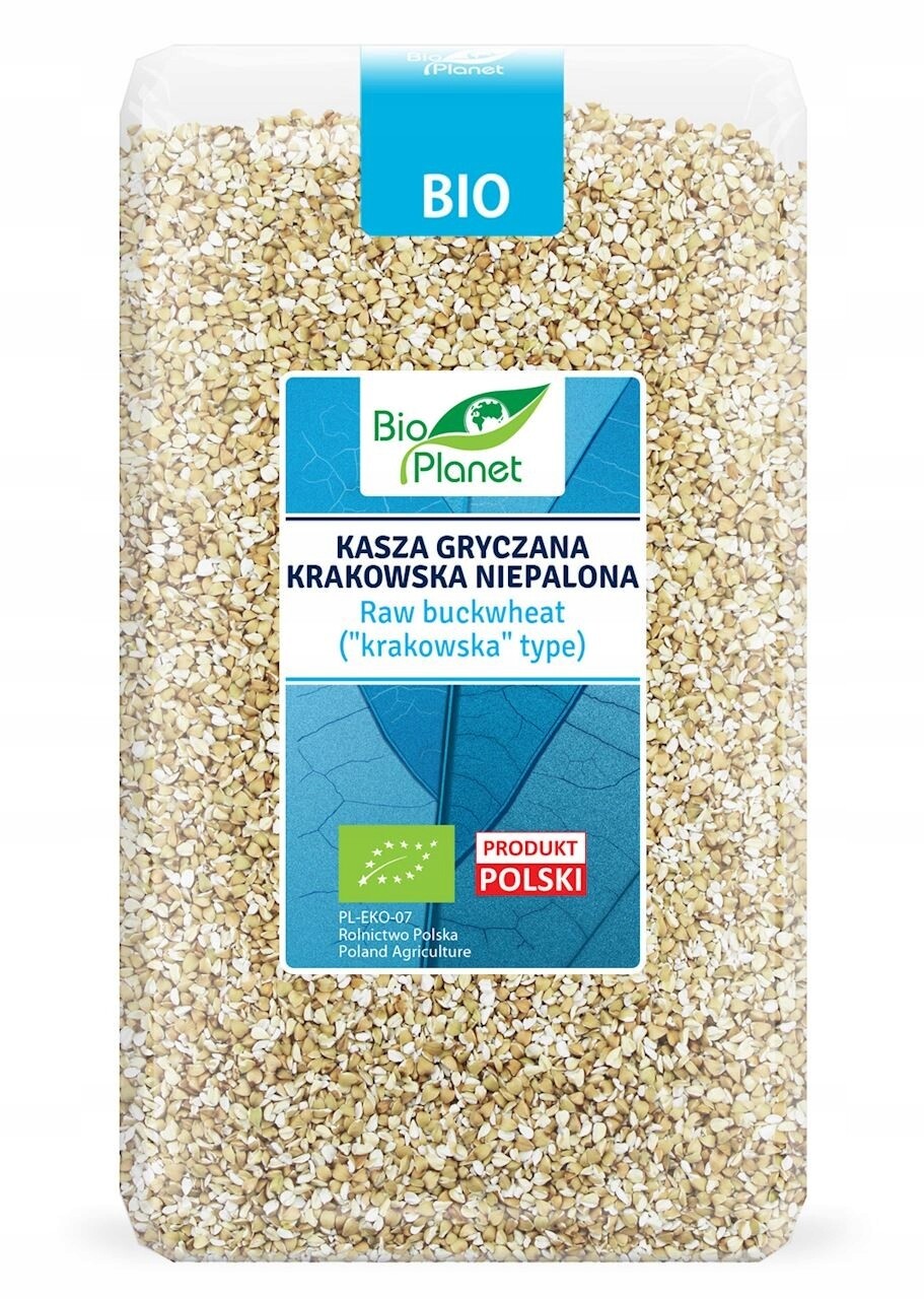 3X Pohanková Kaše Krakovská Nepražená Bio 1 kg Bio Planet