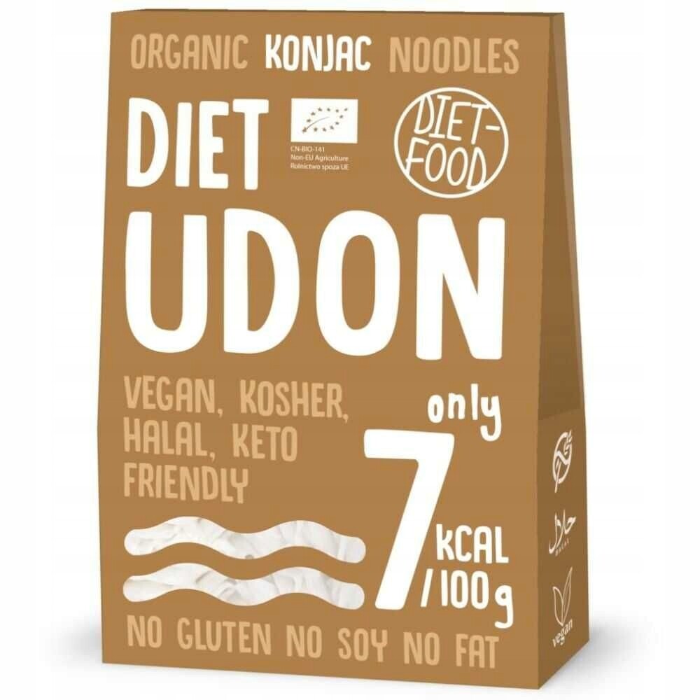5 x Těstoviny (konjac) Udon Bezlepkové Bio 385 g Diet-food