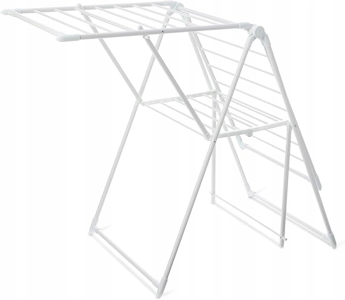 Sušák na prádlo Amazon Basics, dvoukřídlý, 155 x 60 x 100 cm