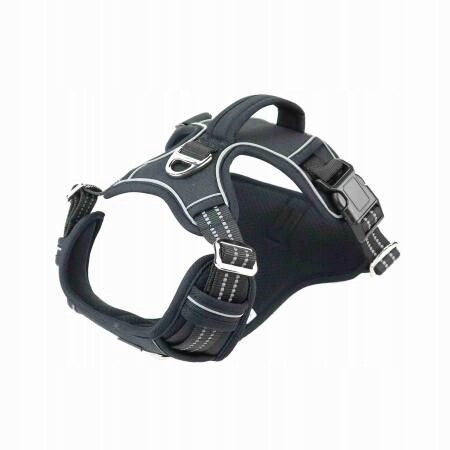 Barry King Postroj pro psa černý, materiál XL