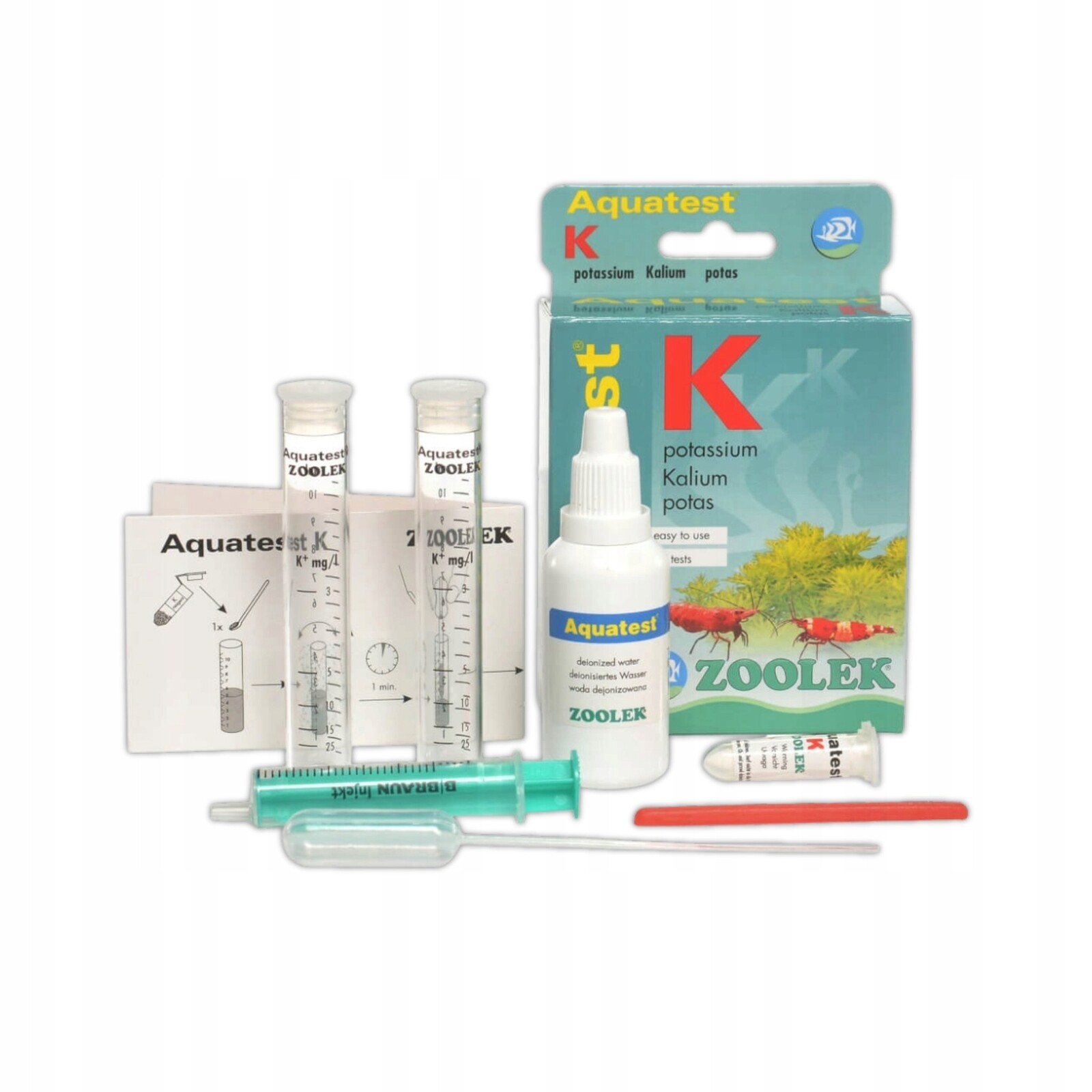 Zoolek Aquatest Na Draslík Pro Sladkovodní Akvárium, Kapkový