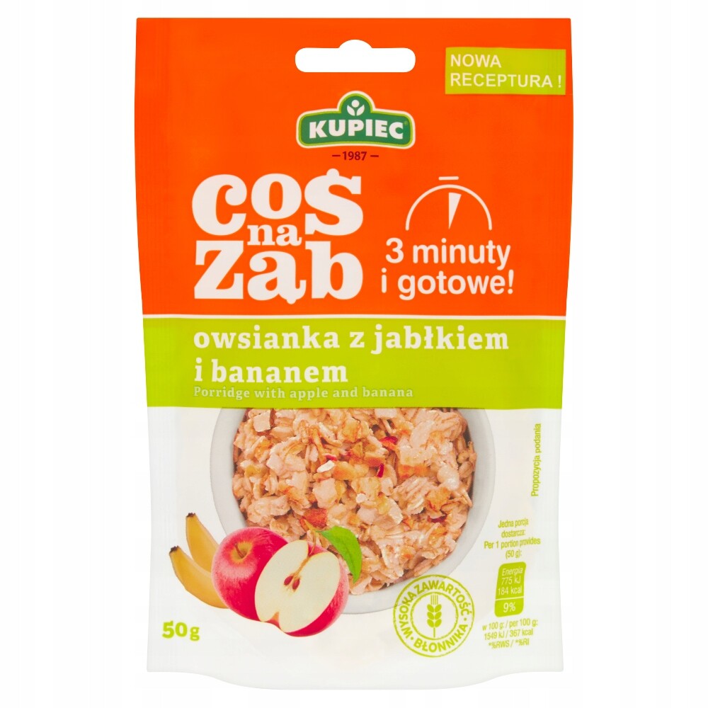 17x Kupiec Ovesná Kaše (fólie) 50 g