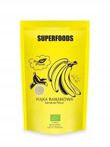 4x Bio Planet Banánová mouka Bio 200 g