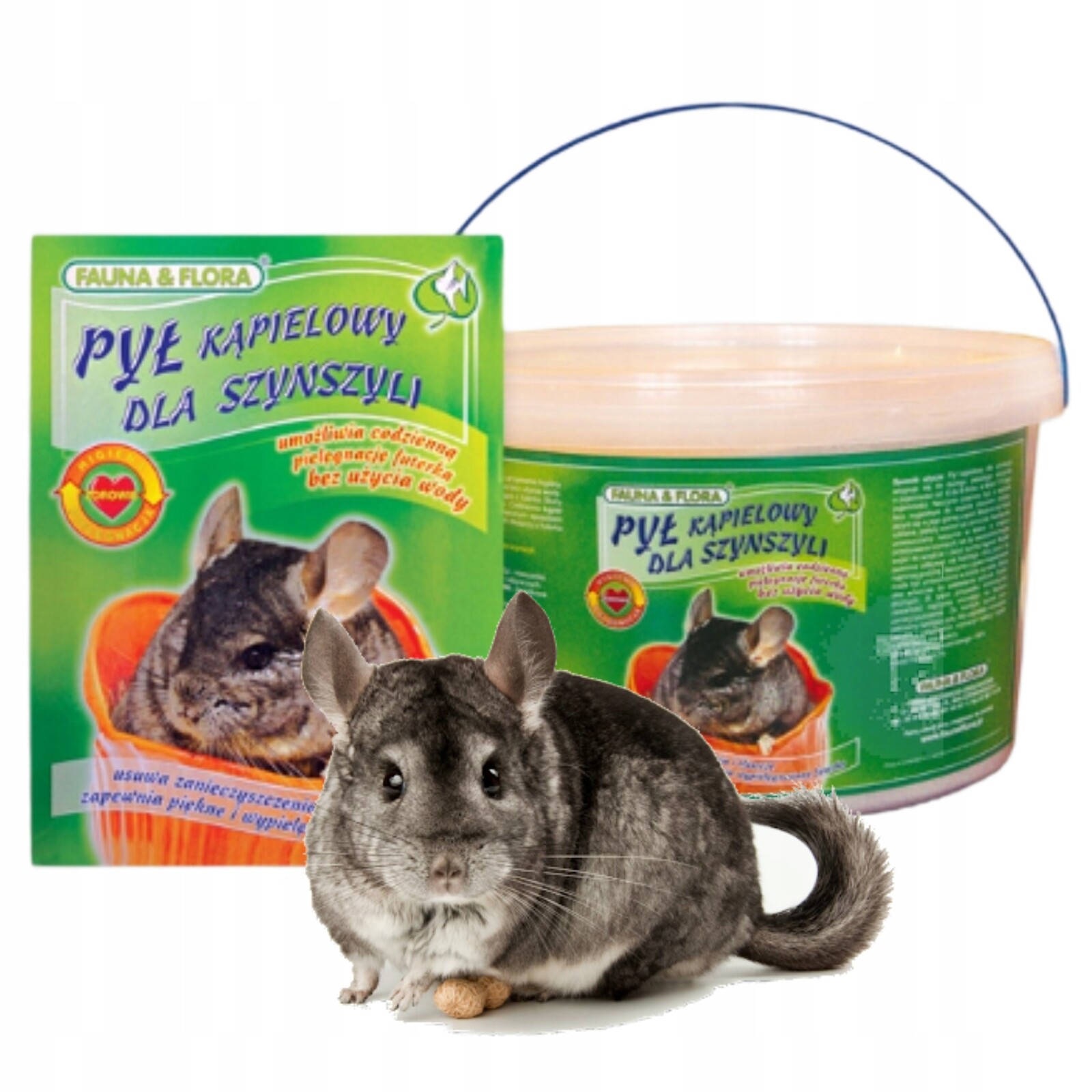 Koupelový Prach Písek 5 Kg Pro Činčily Do Koupele Fauna&flora polský výrobce