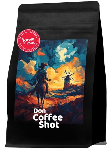 Káva zrnková Don Coffee Shot 1000 g Čerstvě pražená Arabica Robusta Káva
