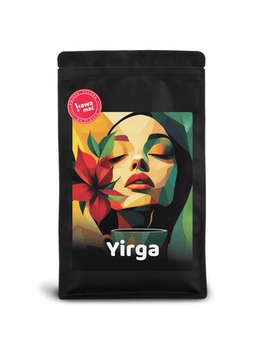 Káva zrnková Yirga 1 Kg Čerstvě pražená z pražírny KawaMać