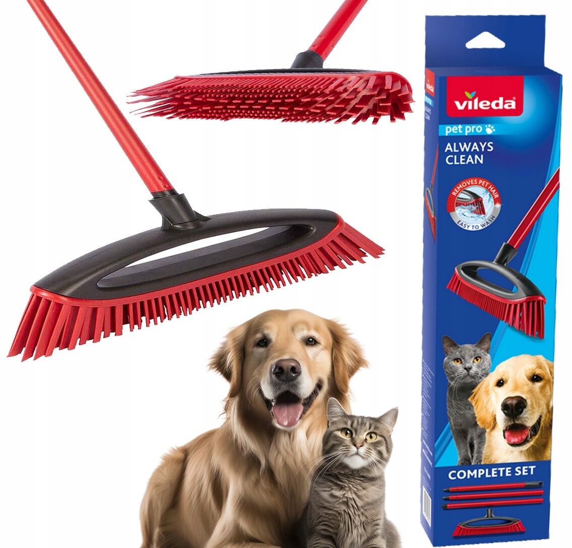 Kartáč Vileda Pet Pro Úklid Zametání vlasů Always Clean