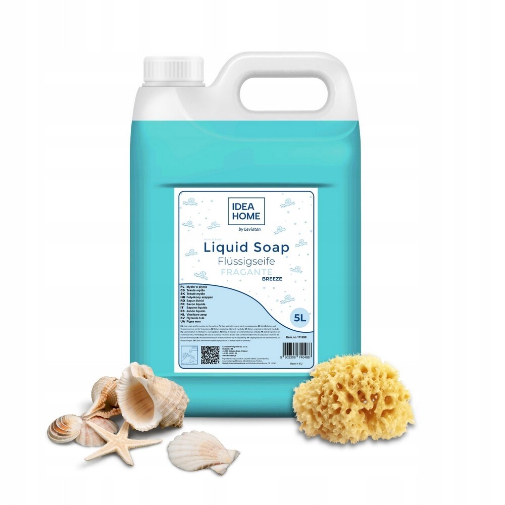 Tekuté Mýdlo Fragante na mytí rukou a těla Breeze 5l