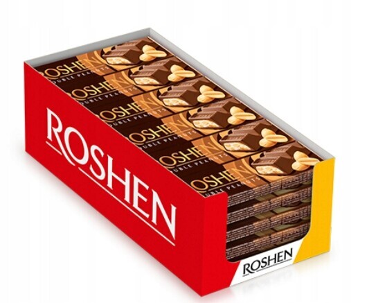 Roshen Tyčinka Double Peanut 39g x 30ks Ukrajina