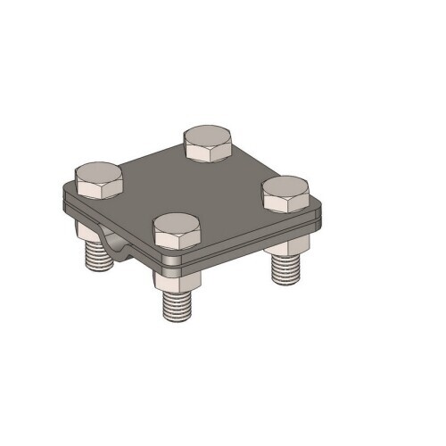 Svorka zemnící pro spojení páska-drát D T TECHNIC SR 03 b 103160