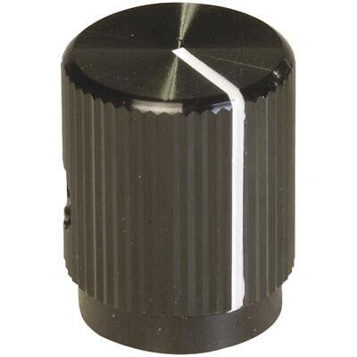 Alcoswitch - Te Connectivity Kln700B1/4. Straight Knurled Knob W/ Line Ind 6.38Mm