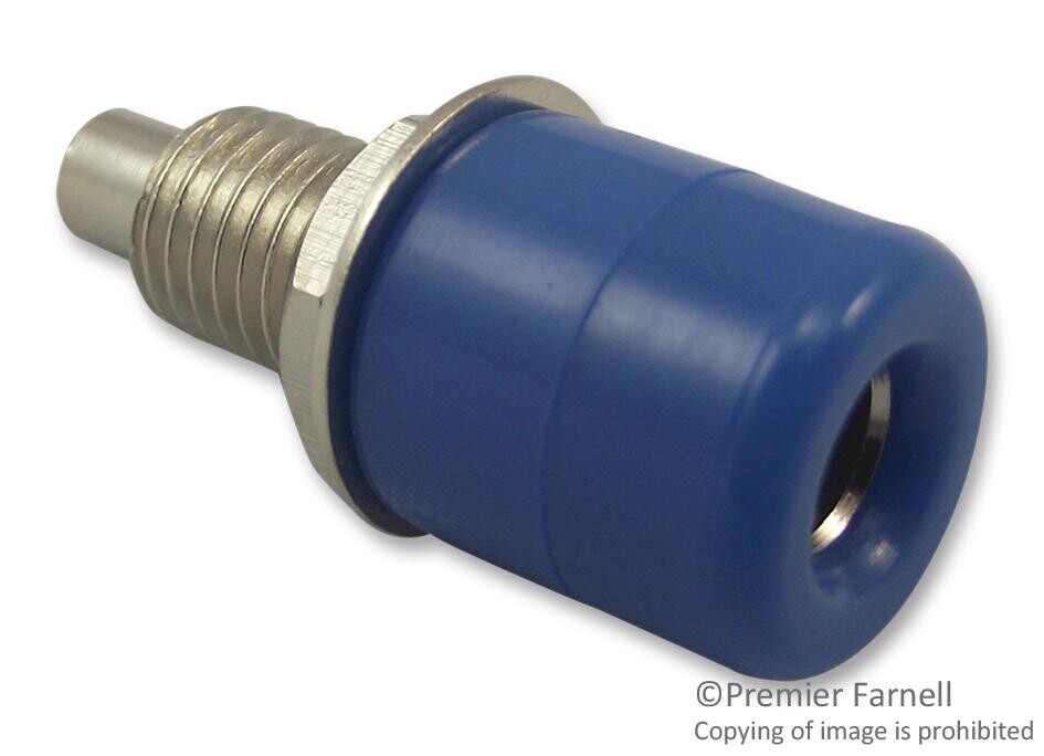 Multicomp 24.247.5 Socket, 4Mm, Panel, Blue