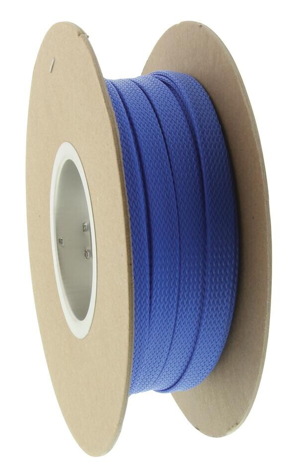 Pro Power 8465-0231-Nblu Sleeving, Expandable, 19.05Mm, Neon Blue, 100Ft