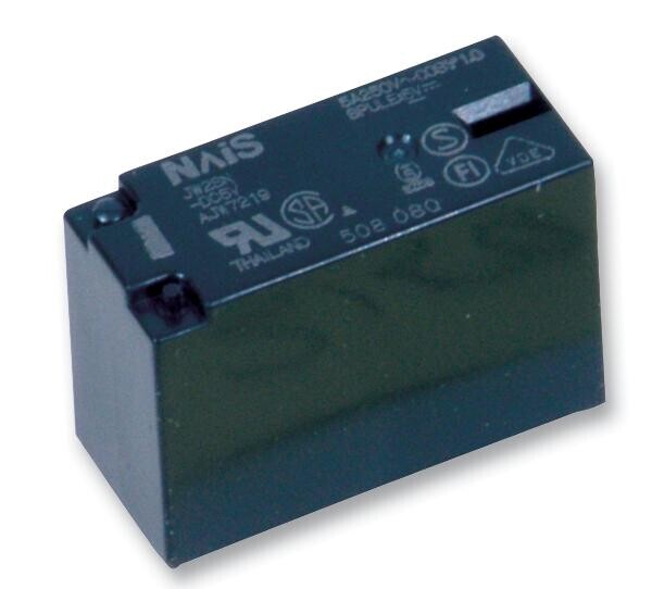 Panasonic Jw2Sn-Dc5V Relay, Dpdt, 277Vac, 30Vdc, 5A