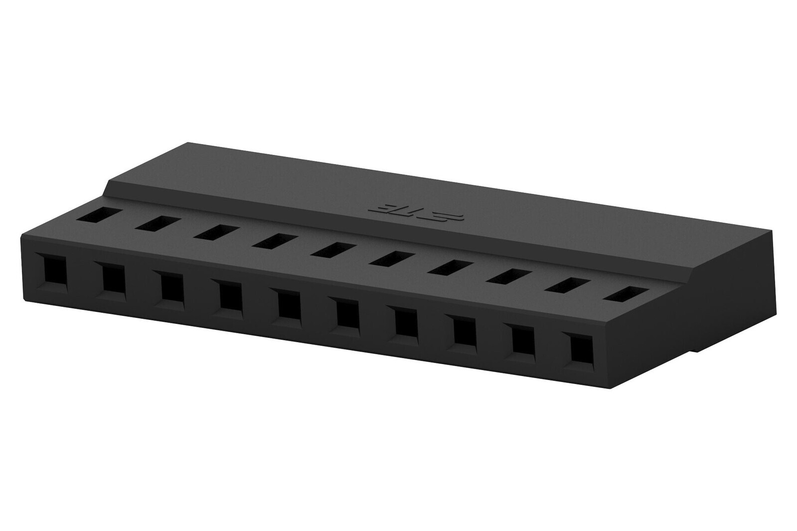 Te Connectivity 2Mm-Rc-S10-Bx Connector Housing, Rcpt, 10Pos