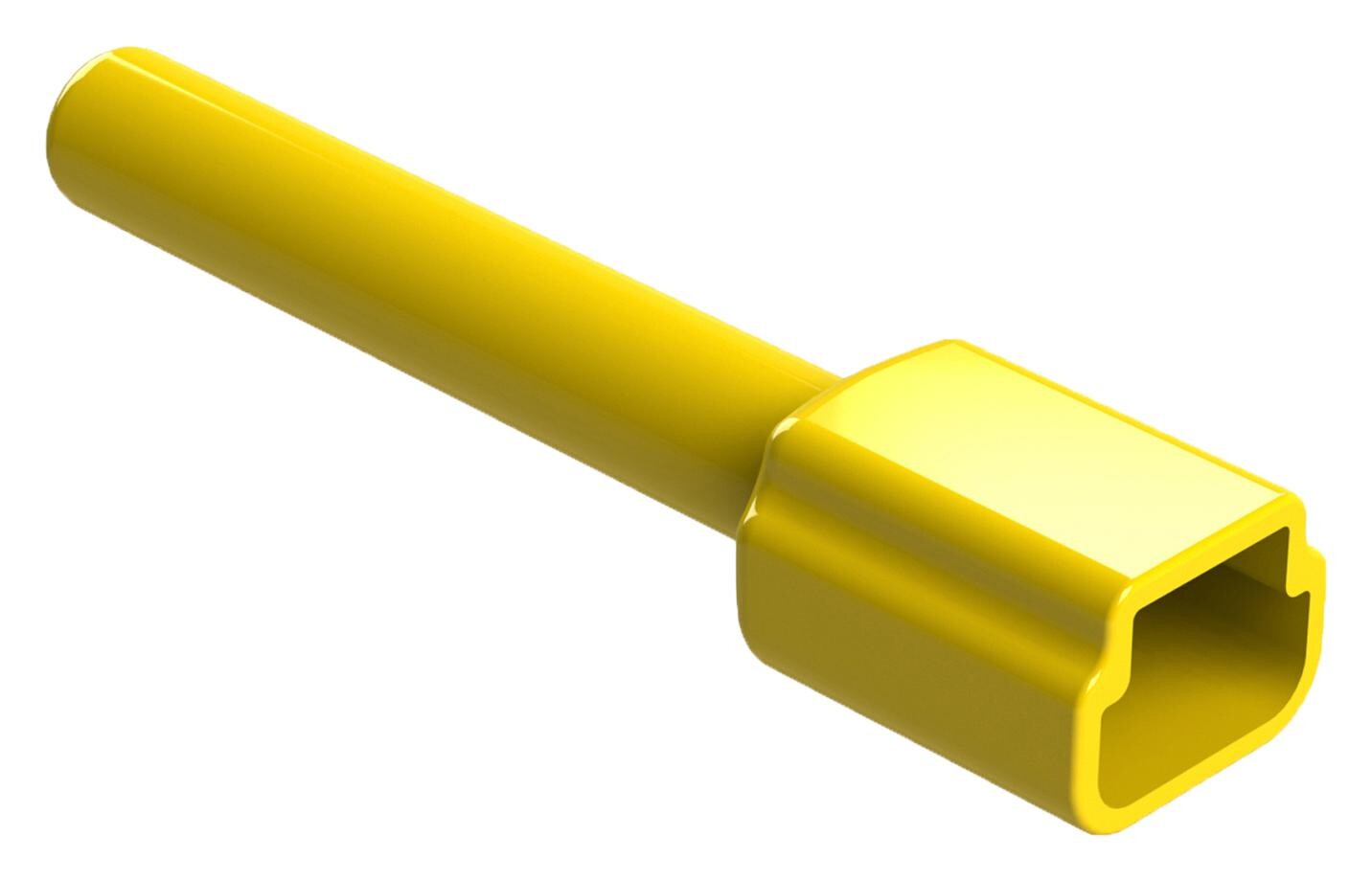 Amphenol Sine/tuchel Atm3P-Bt-Yw Boot, Thermoplastic, 3Pos, Yellow