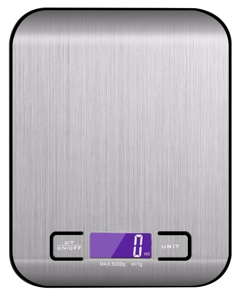Duratool D03414 Weighing Scale, Kitchen, 1G, 5Kg