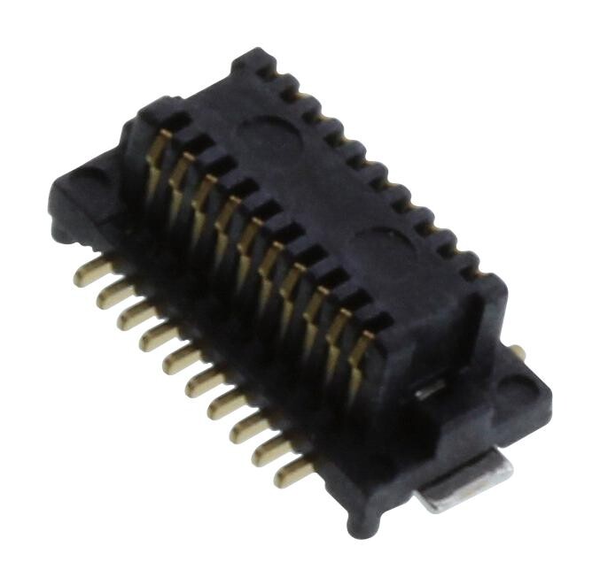 Amphenol Communications Solutions 10132798-022100Lf Mezzanine Conn, Rcpt, 20Pos, 2Row, 0.5Mm