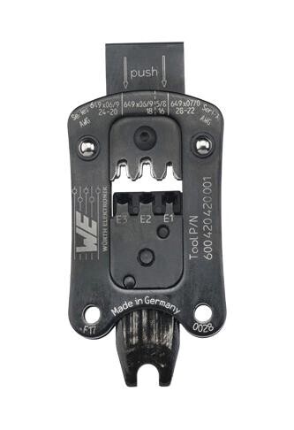 Wurth Elektronik 600420420001 Crimp Tool Die, 28-16Awg Power Contact