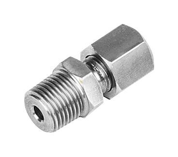 Labfacility Xf-1486-Far Compression Fitting, Ss, 1/4