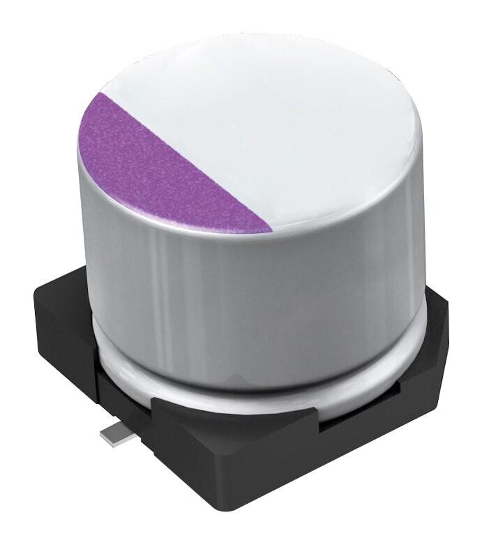 Panasonic 25Svt330M Cap, 330Uf, 25V, Alu Elec, Polymer, Smd