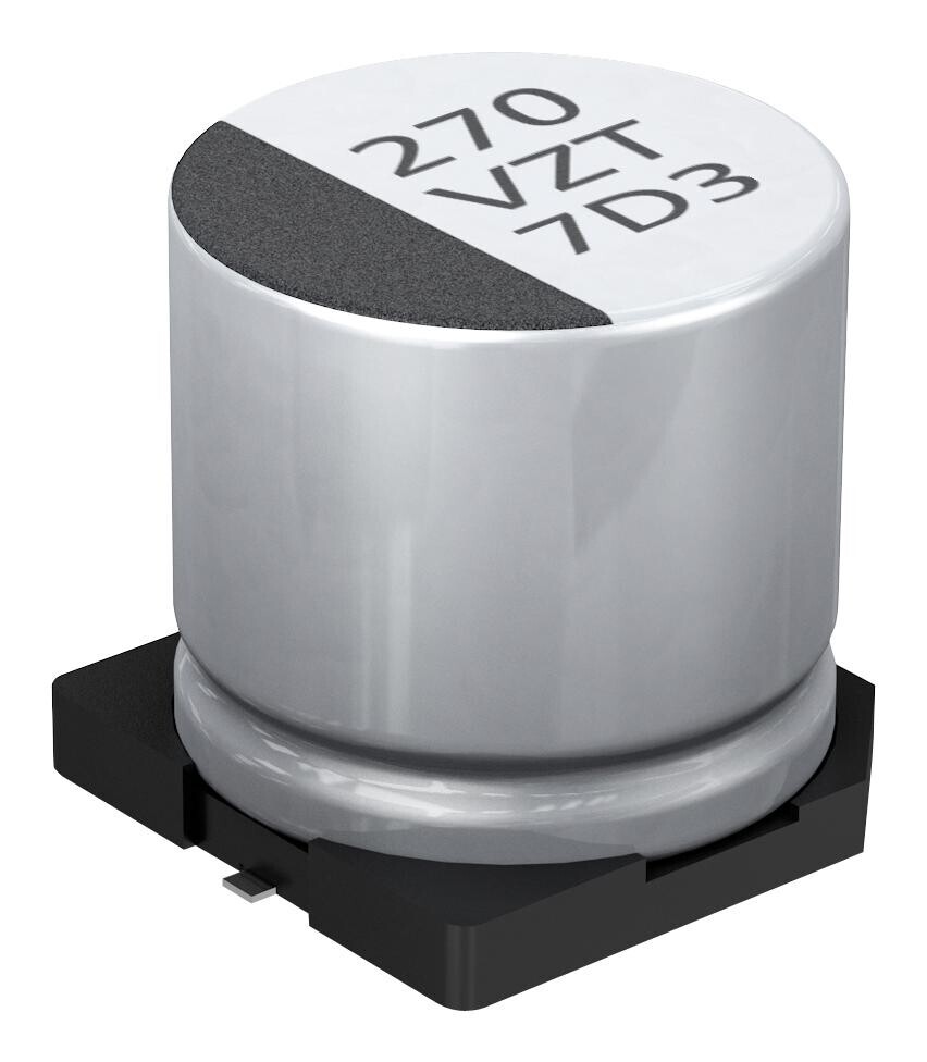 Panasonic Eehzt1J680P Cap, 68Uf, 63V, Alu Elec, Hybrid, Smd