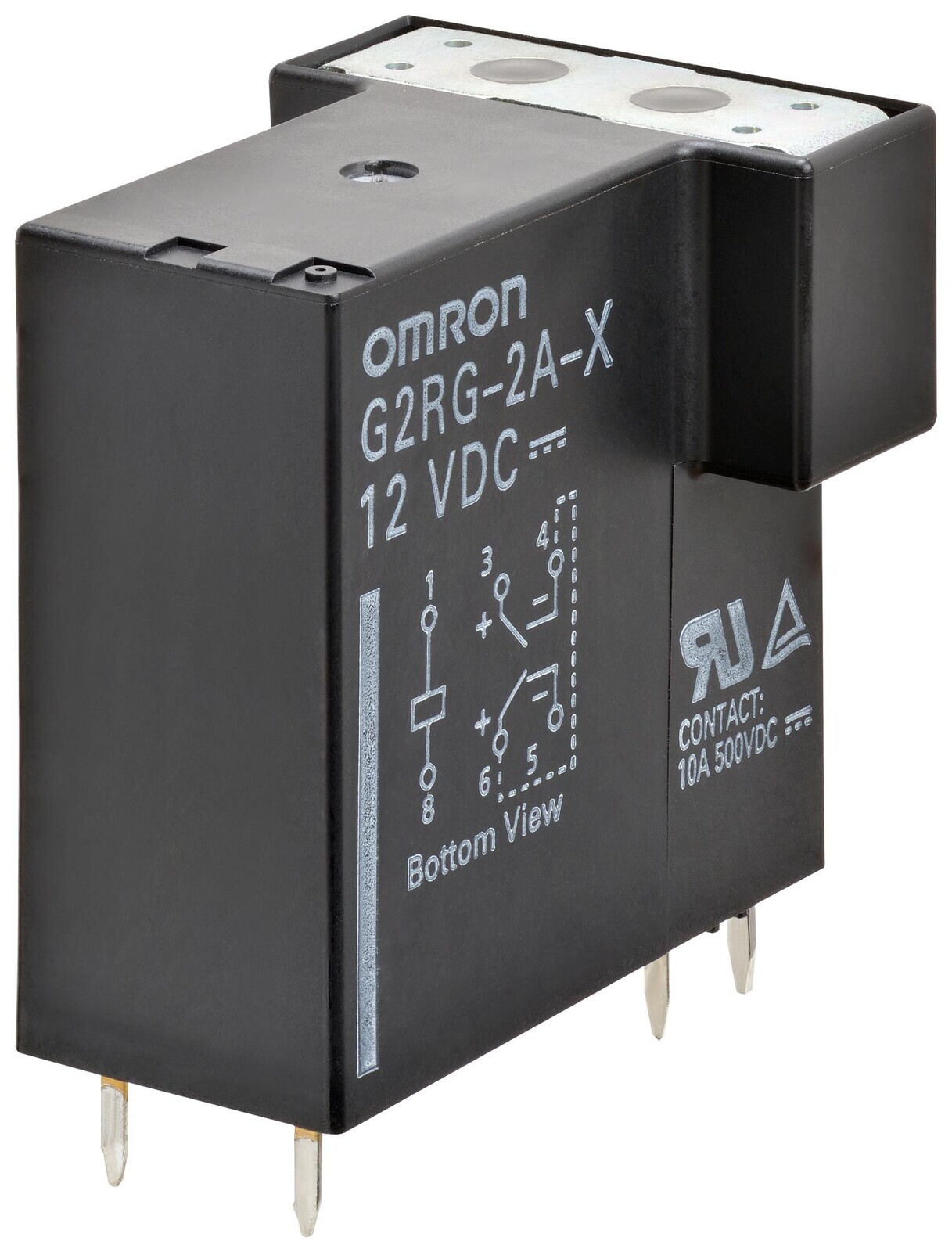 Omron G2Rg-2A-X   Dc24 Power Relay, Dpst, 24Vdc, 10A, Tht