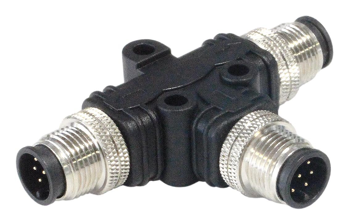 Bulgin Limited Pxppvc12Tsmm12Afiifi. Sensor Splitter, 12P M12 Plug-2Xm12 Plug