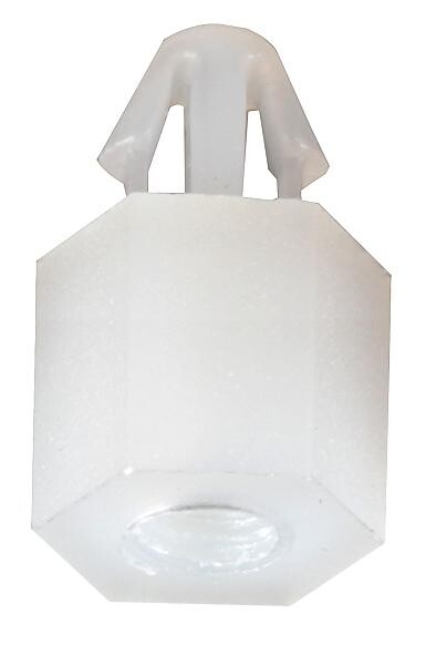 Duratool D01465 Pcb Spacer Support, Nylon66, Natural