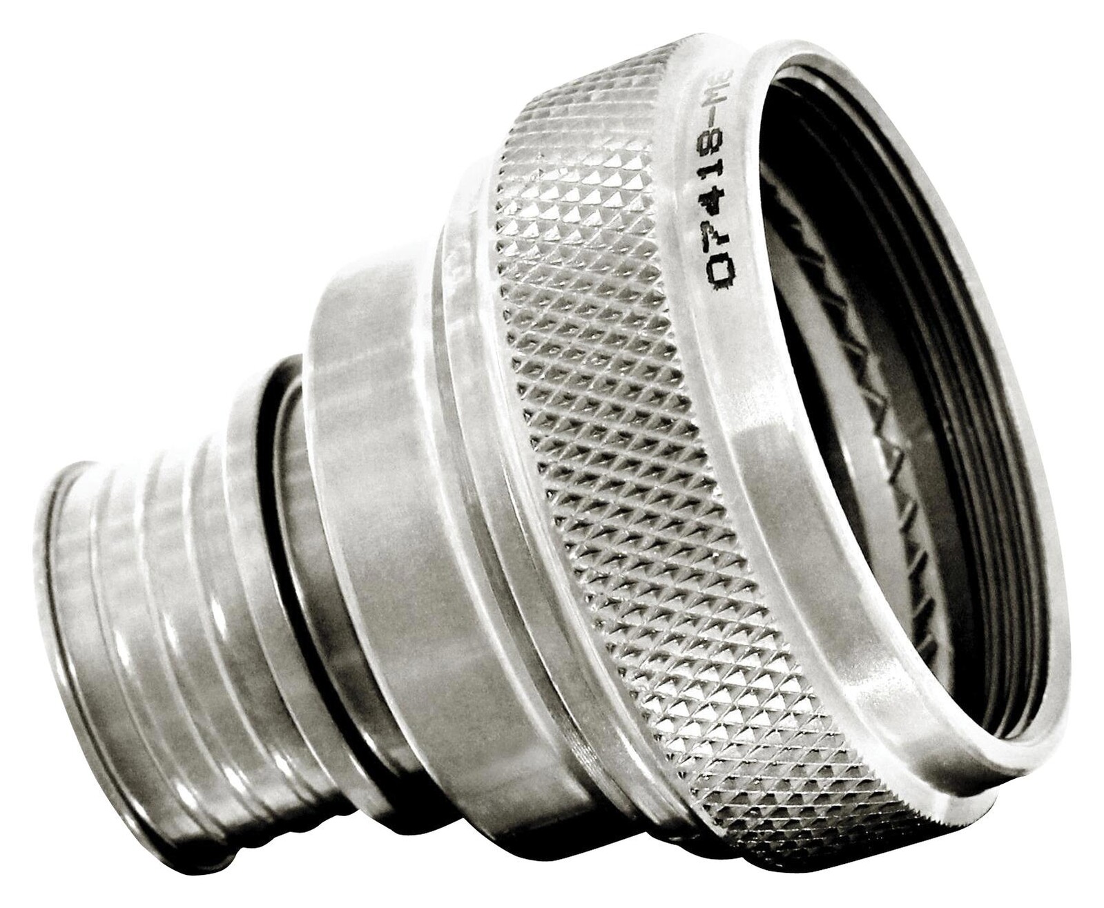 Amphenol Pcd M85049/88-13N03 Backshell, 180Deg, Aluminium Alloy