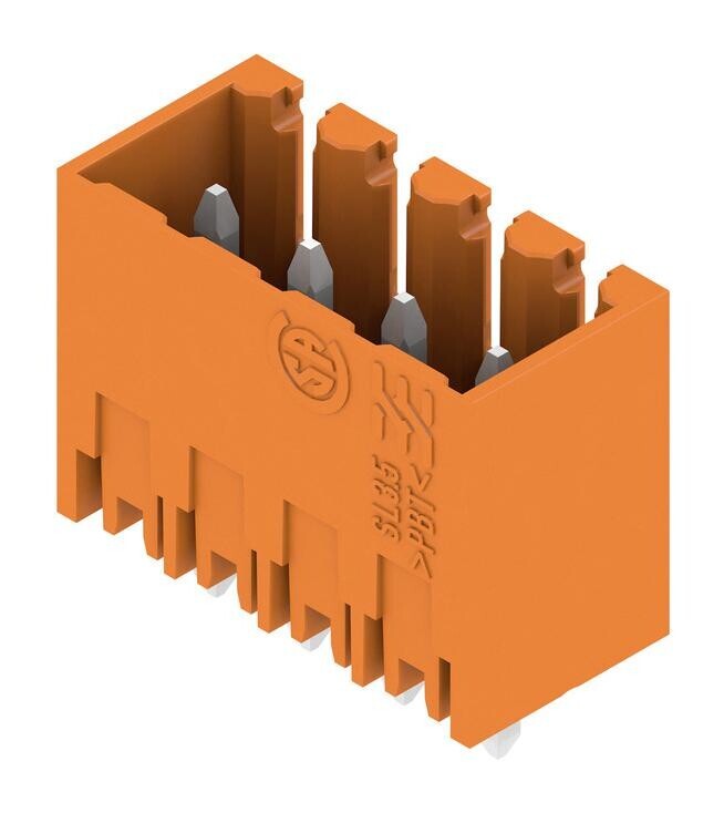 Weidmuller 1604490000 Conn, Header, 4Pos, 1Row, 3.5Mm