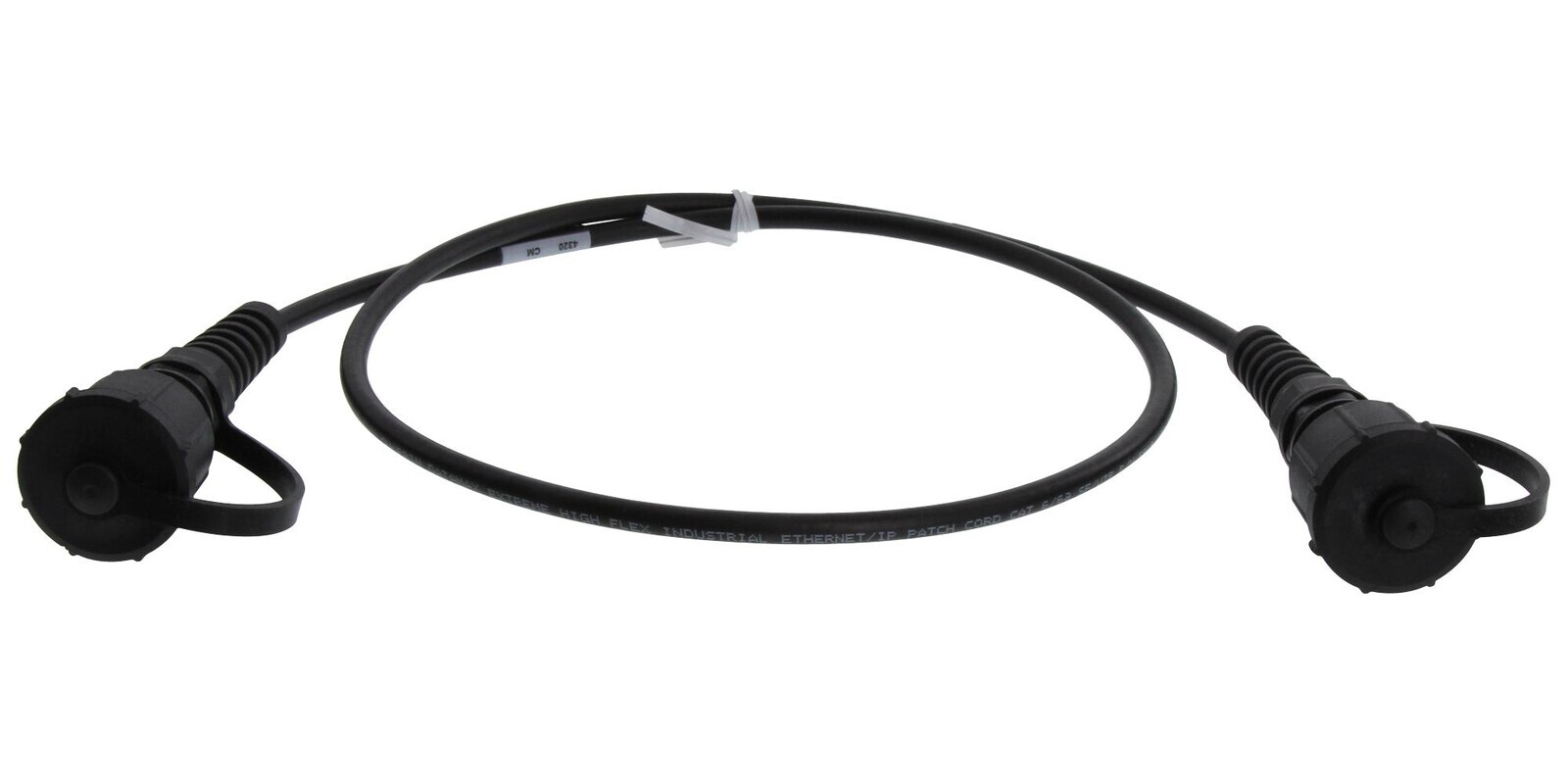 Stewart Connector 67Ppd-030-K Patch Cord, Cat6A, Rj45 Plug-Jack, 3M