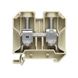 Weidmuller 0380760000 Din Rail Terminal Block, 2Pos, 2Awg