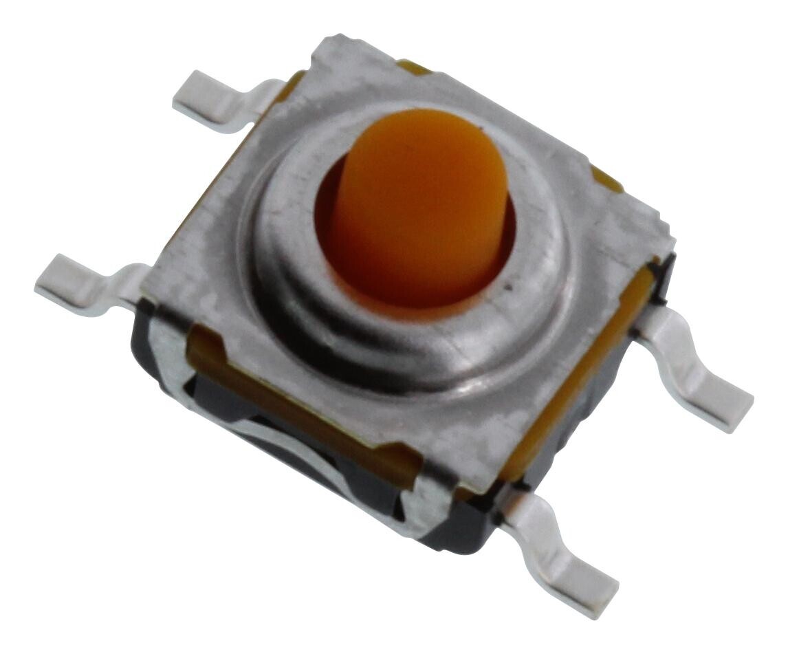 C&k Components Ksc461G 70Sh Lfs Pf Tactile Switch, 625Gf, 0.05A, 32Vdc, Smd