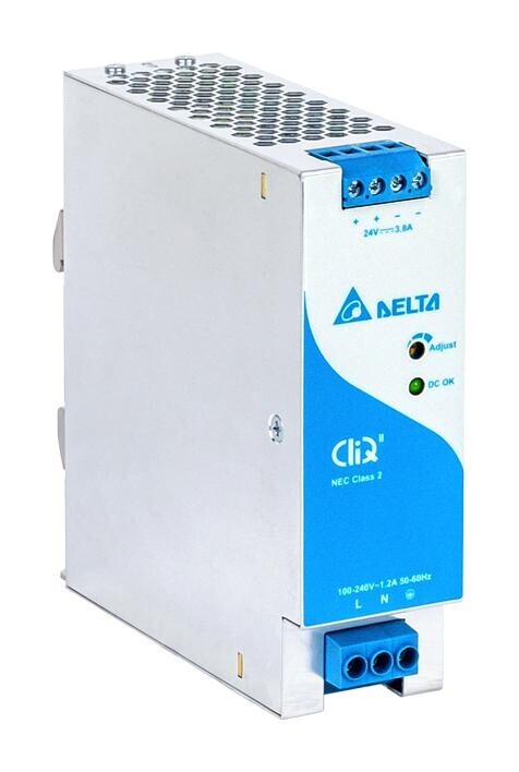 Delta Electronics / Power Drp-24V100W1Nn Power Supply, Ac-Dc, 24V, 3.8A